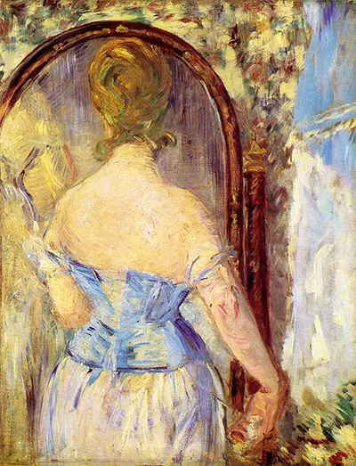 Woman before a Mirror Edouard Manet